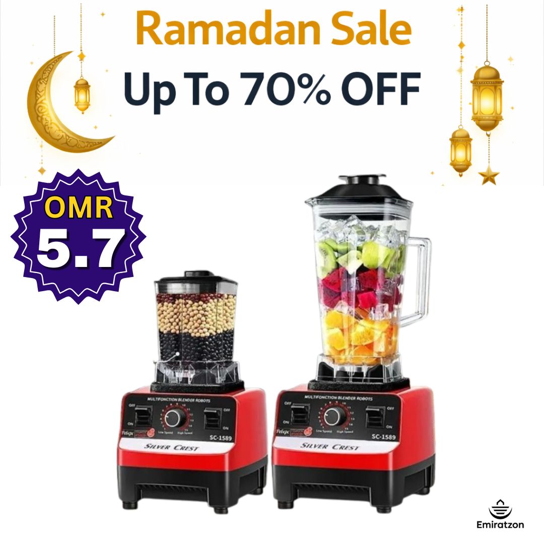 2 Jars Silver Crest Blender