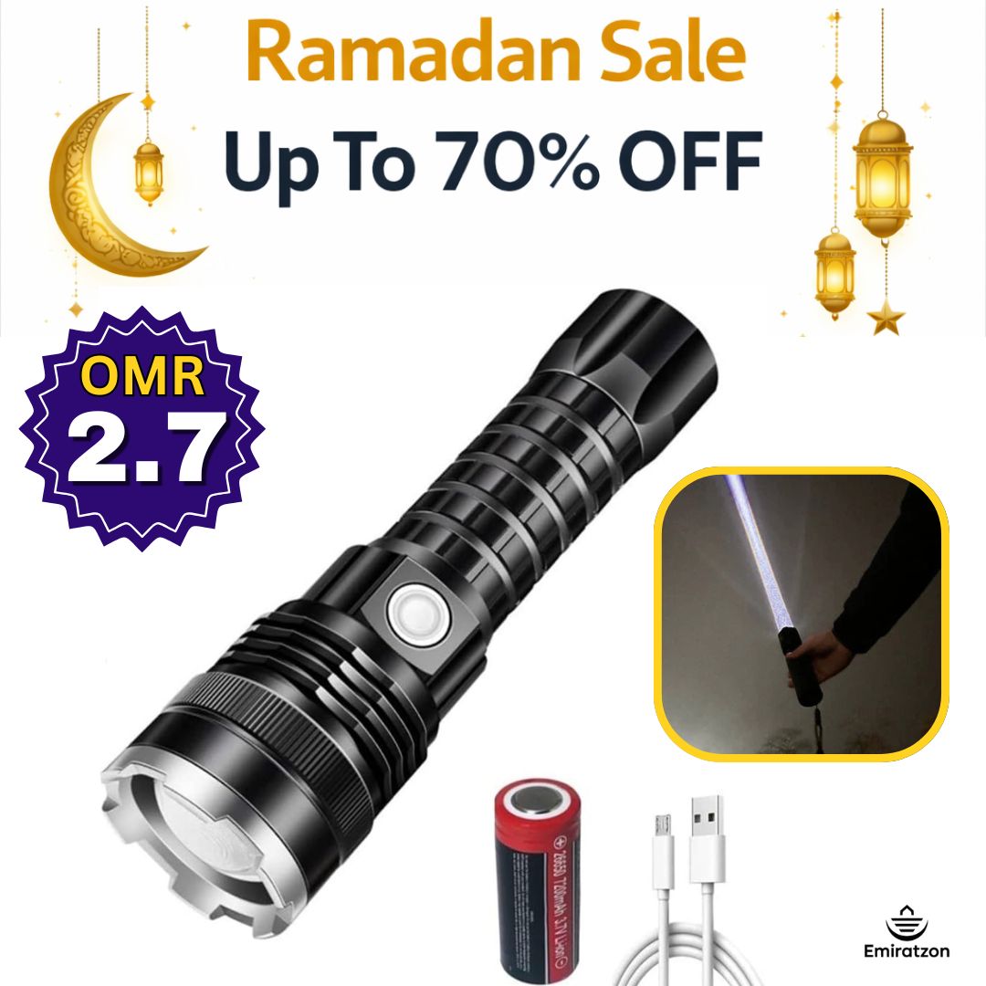 P50 Super Rechargeable Flashlight