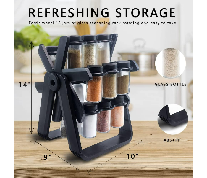 360° Rotating Spice Rack