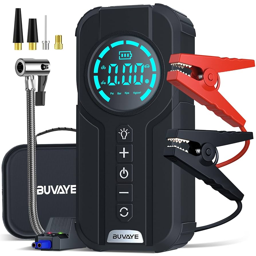 DENX Jump Starter with Built-in Air Pump