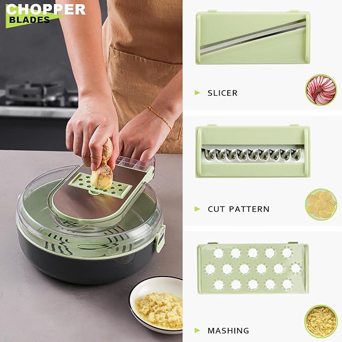 9 Function in 1 vegetable Cutter