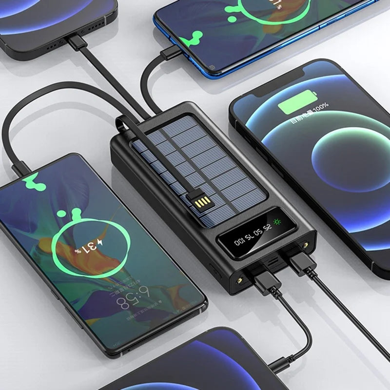 30000mAh Solar Charging Power Bank