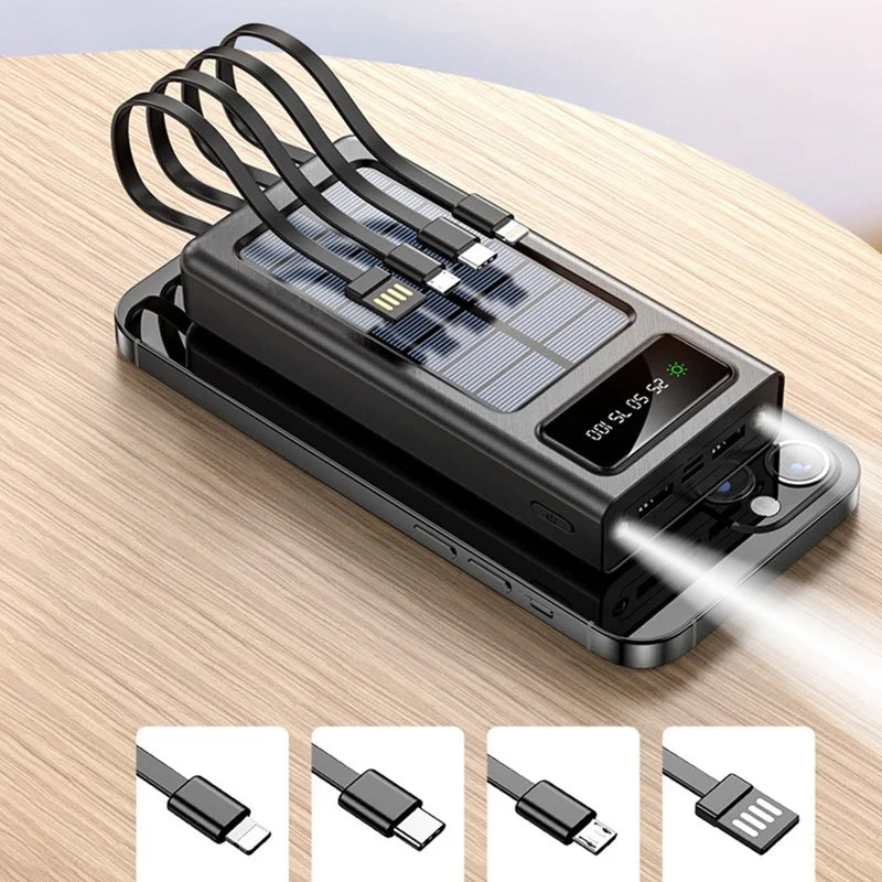30000mAh Solar Charging Power Bank