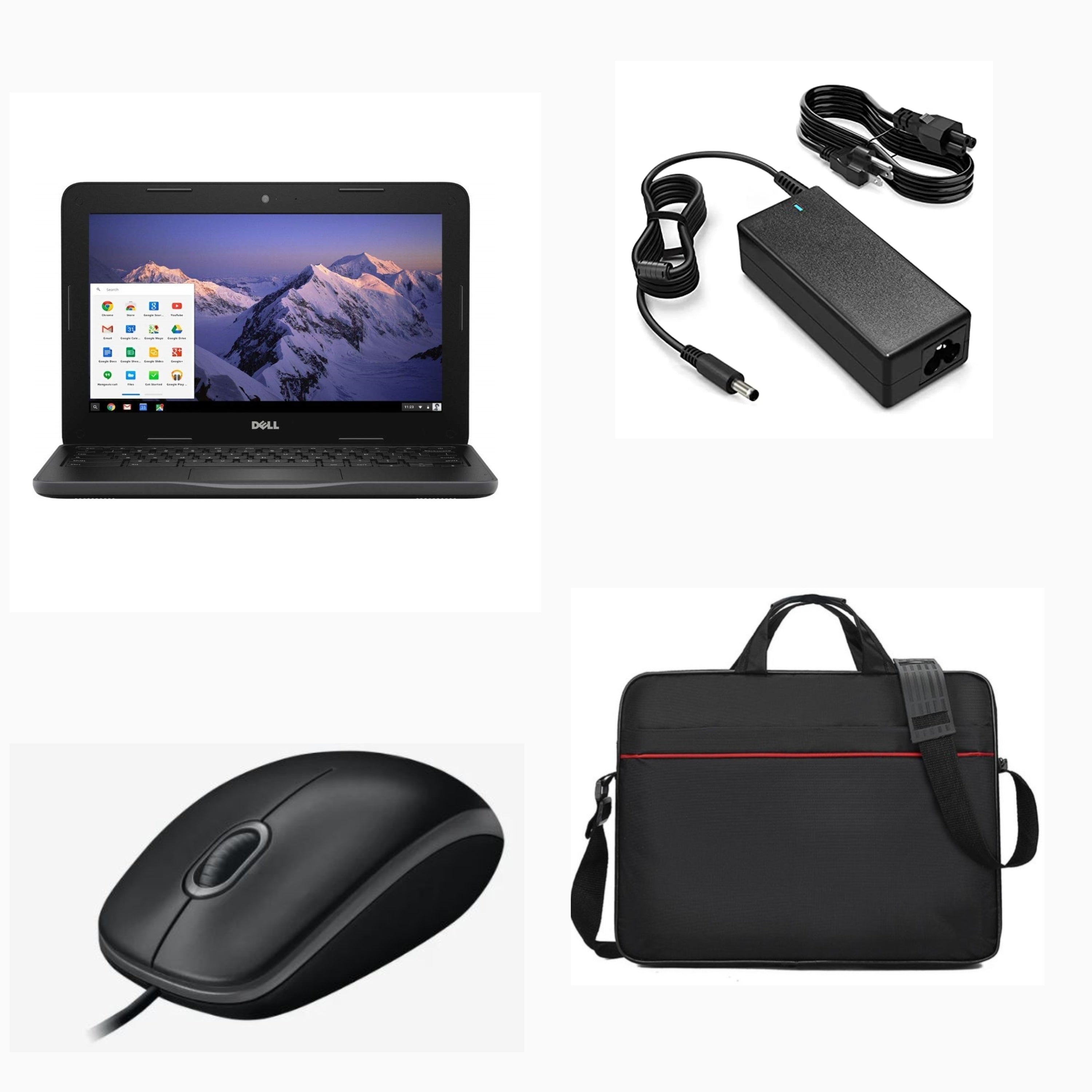 Dell Chrome 3180 with Bag & Mouse
