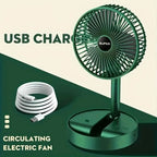 Rechargeable Telescopic Folding Fan