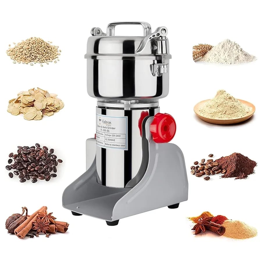 Silver Crest Grinder  | 3000W Copper Motor | Stainless Steel Body