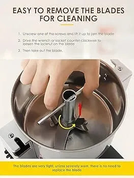 Silver Crest Grinder  | 3000W Copper Motor | Stainless Steel Body