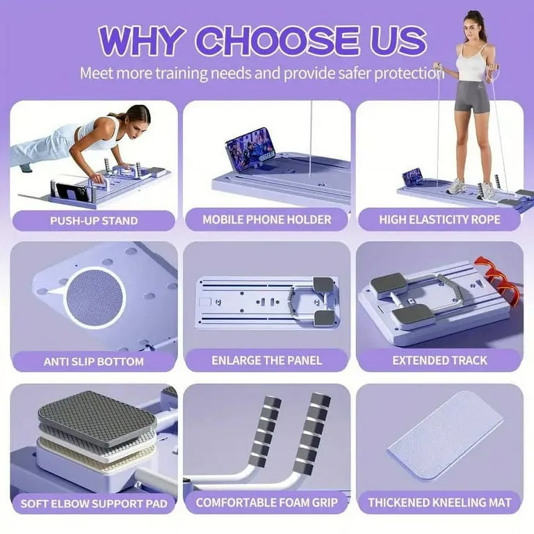 8-in-1 Multifunctional Fitness Board