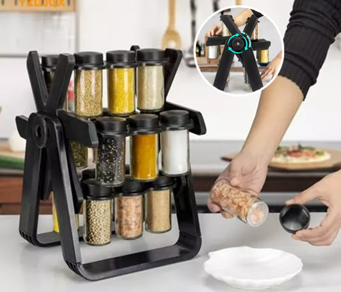 360° Rotating Spice Rack