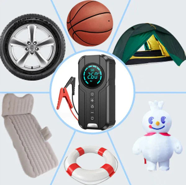 DENX Jump Starter with Built-in Air Pump