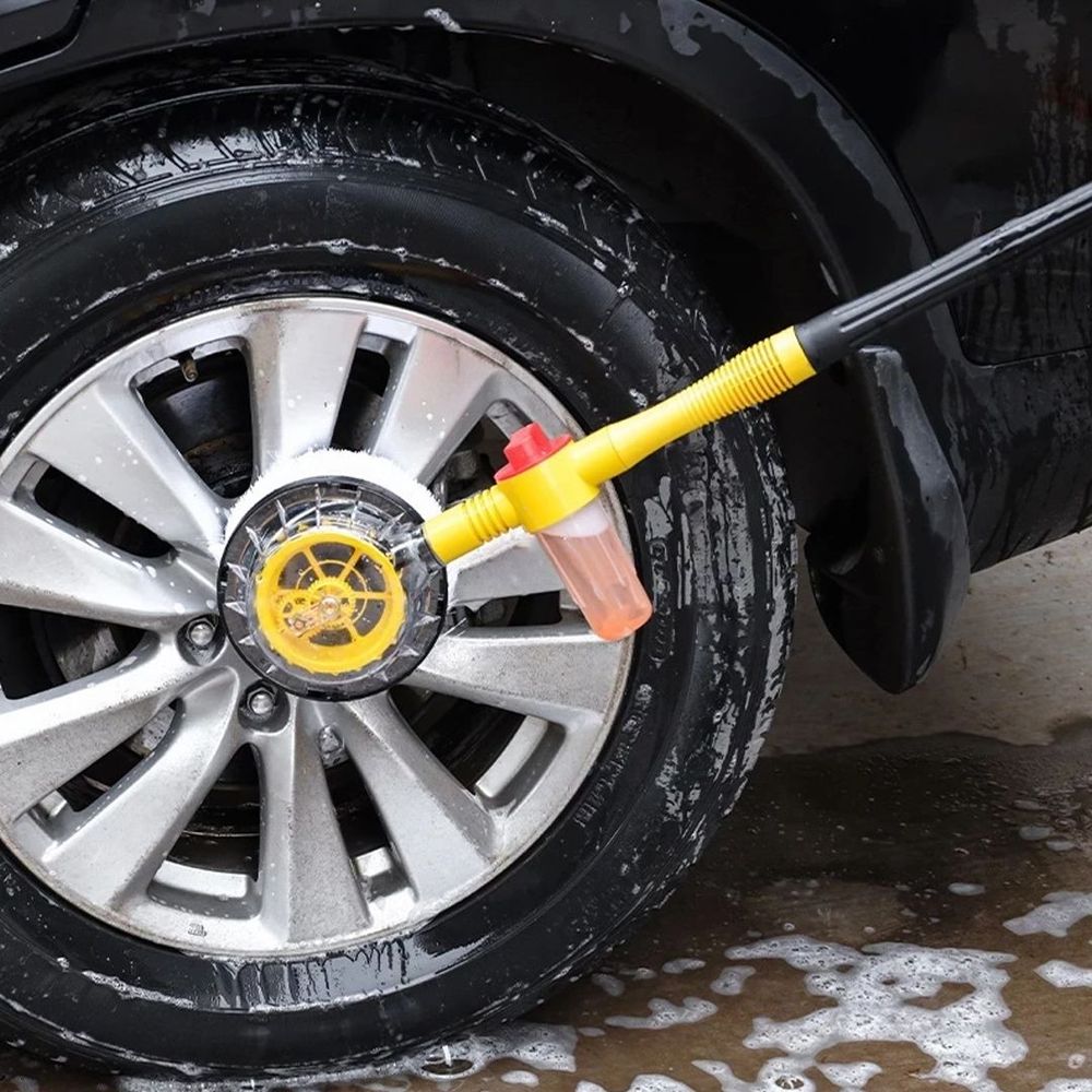 360° Rotating Car Wash Brush Kit