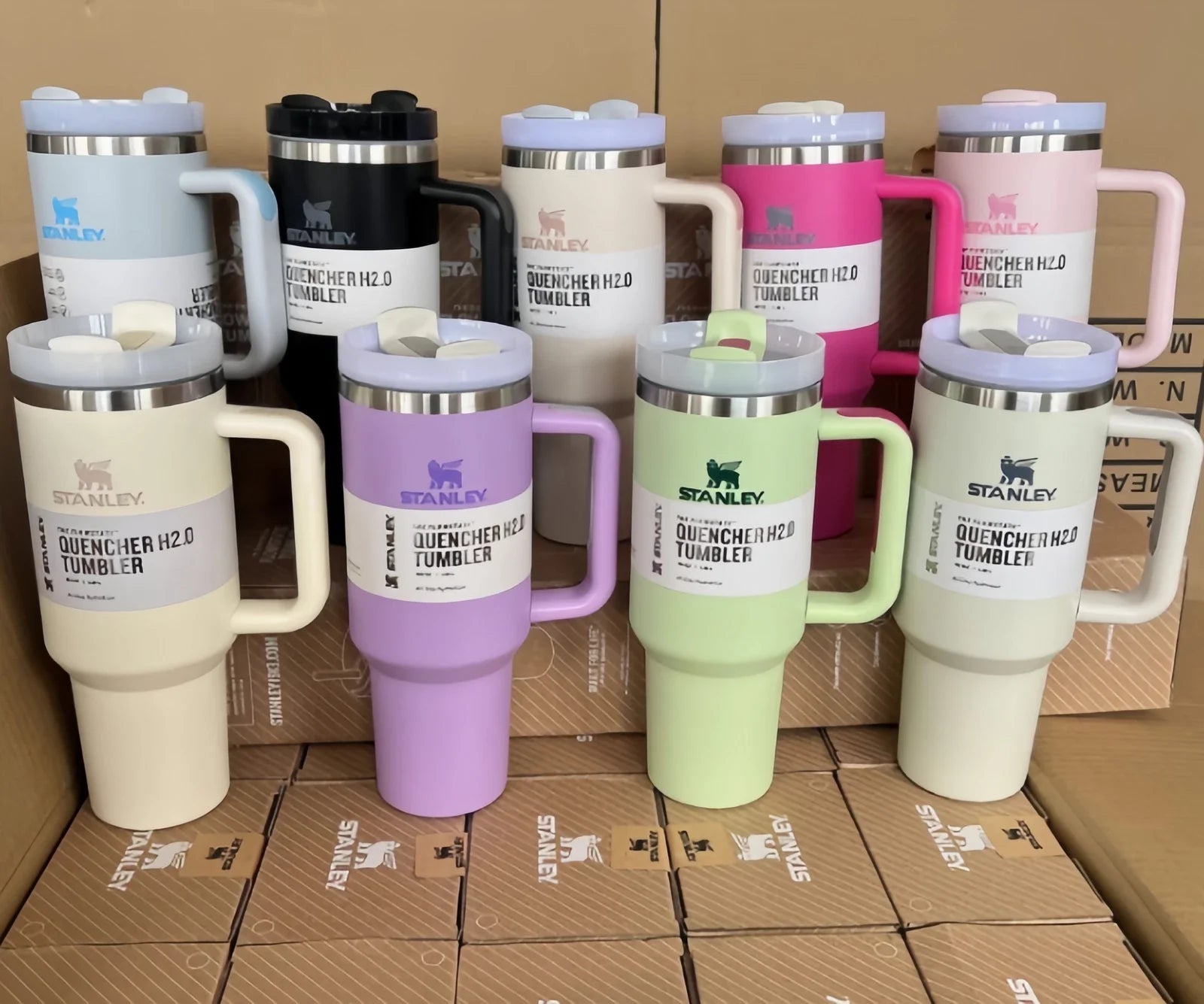 Stanley 1.20 L | Charcoal The Quencher H2.0 FlowState™ Tumbler