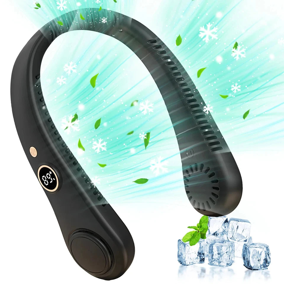 Rechargeable Neck Hanging Fan