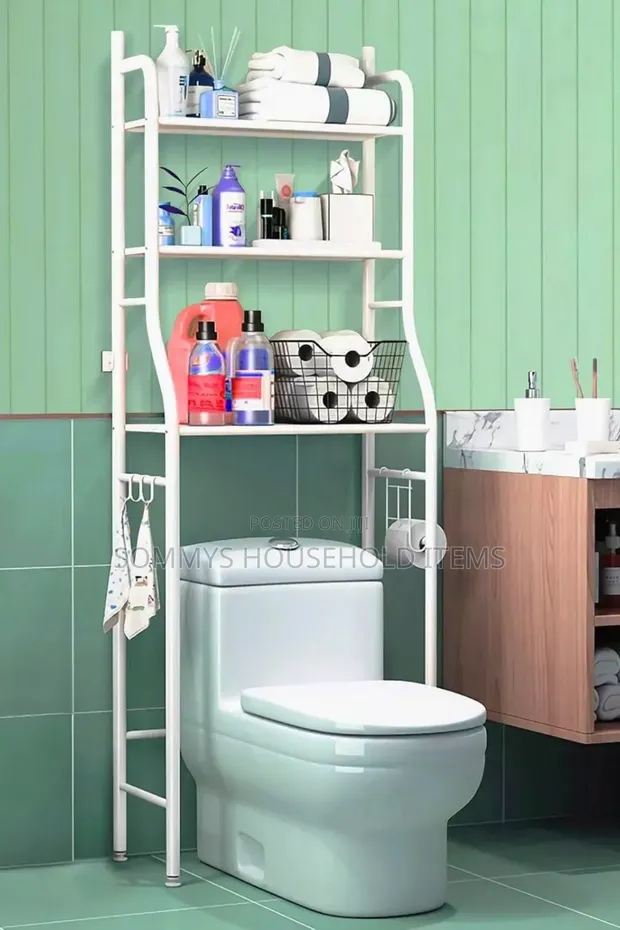 Bathroom Storage Shelf Rack