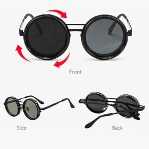 Aura Sun Glasses | Adjustable Rotating Lens Sunglasses