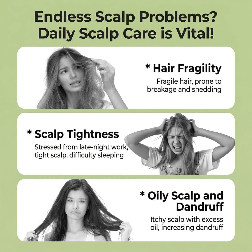 Hair before and after using electric steam straightening brush