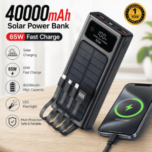 40000mAh Solar Power Bank